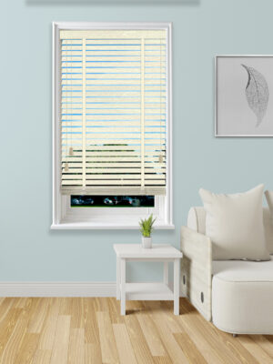 White Wood Venetian Blind