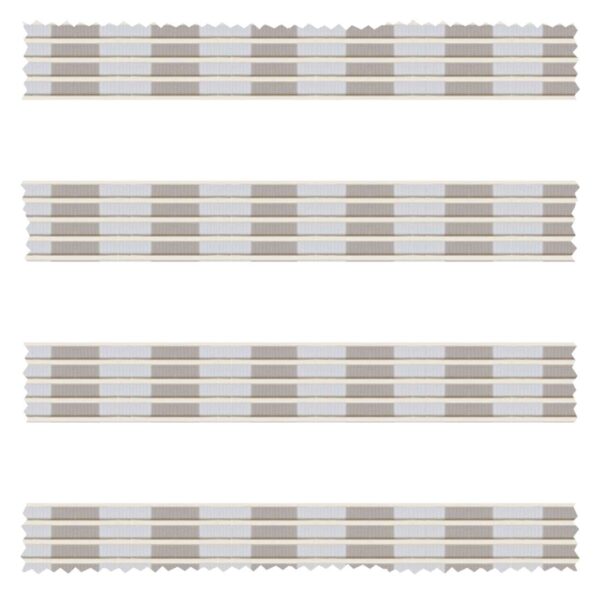 Zebra/Duplex Blinds Woven Silver and Sand