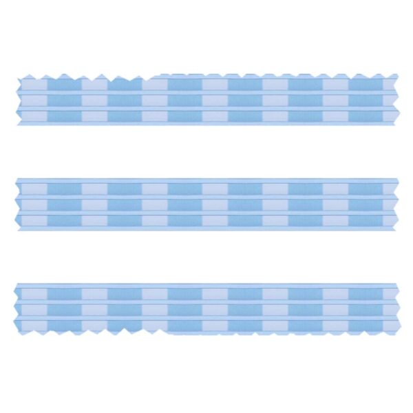 Zebra/Duplex Blinds Iceblue and White