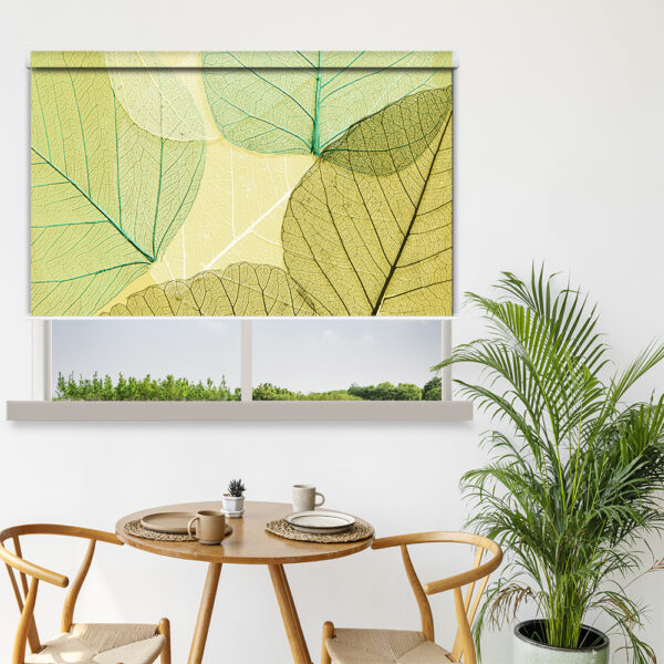 Printed Blinds Leaf design