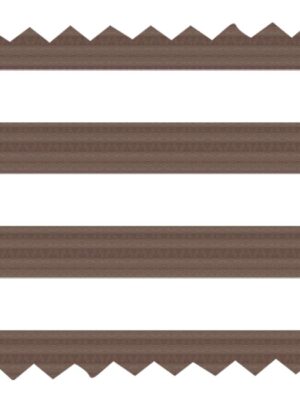 Zebra/ Duplex Blind Brown