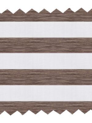 Zebra/ Duplex Blind Rustic Brown