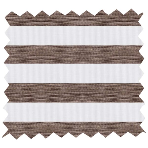 Zebra/ Duplex Blind Rustic Brown