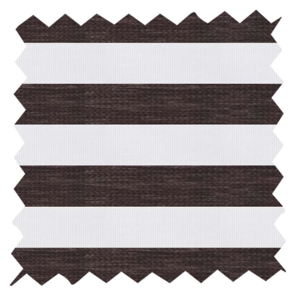 Zebra/ Duplex Blind Brown