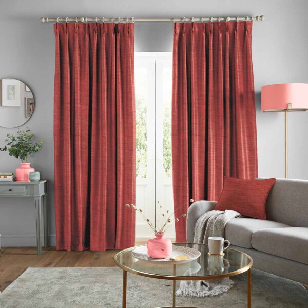 Nutmeg Plain Curtain