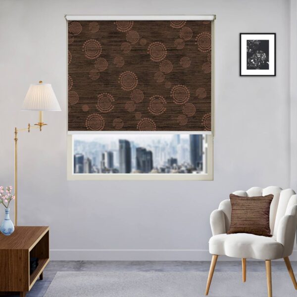 Proton Dots Rustic Brown Blackout